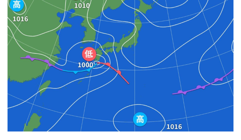 朝から凄い荒天